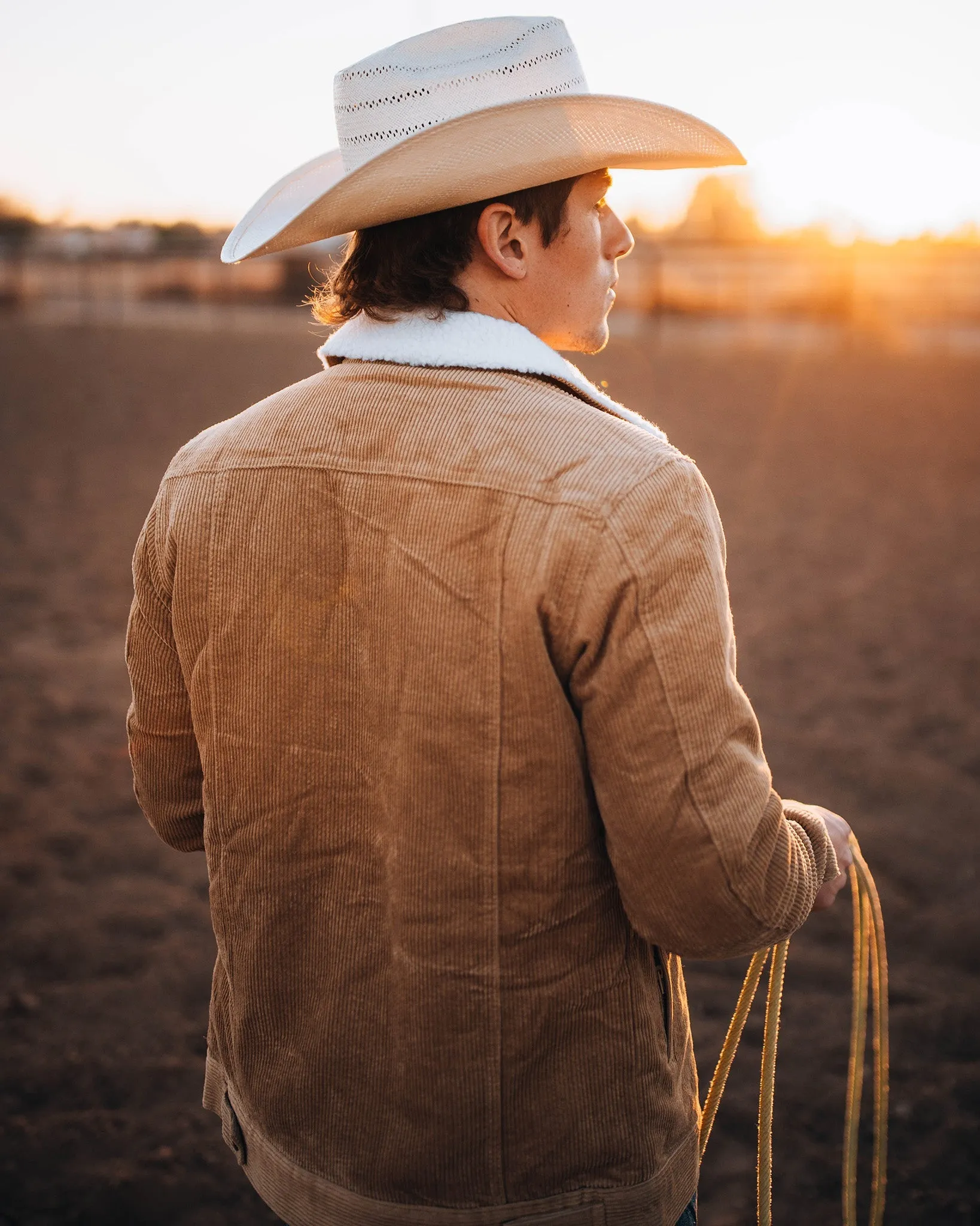 Roper Corduroy Sherpa Lined Jacket