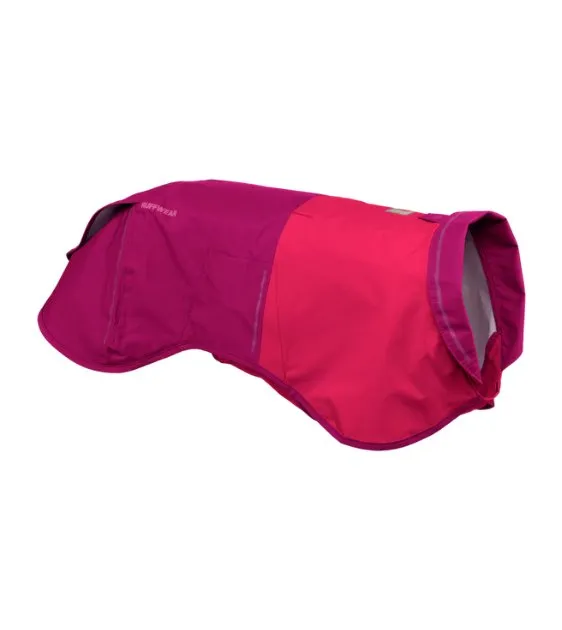 Ruffwear Sun Shower™ Reflective Lightweight Dog Raincoat (Hibiscus Pink)