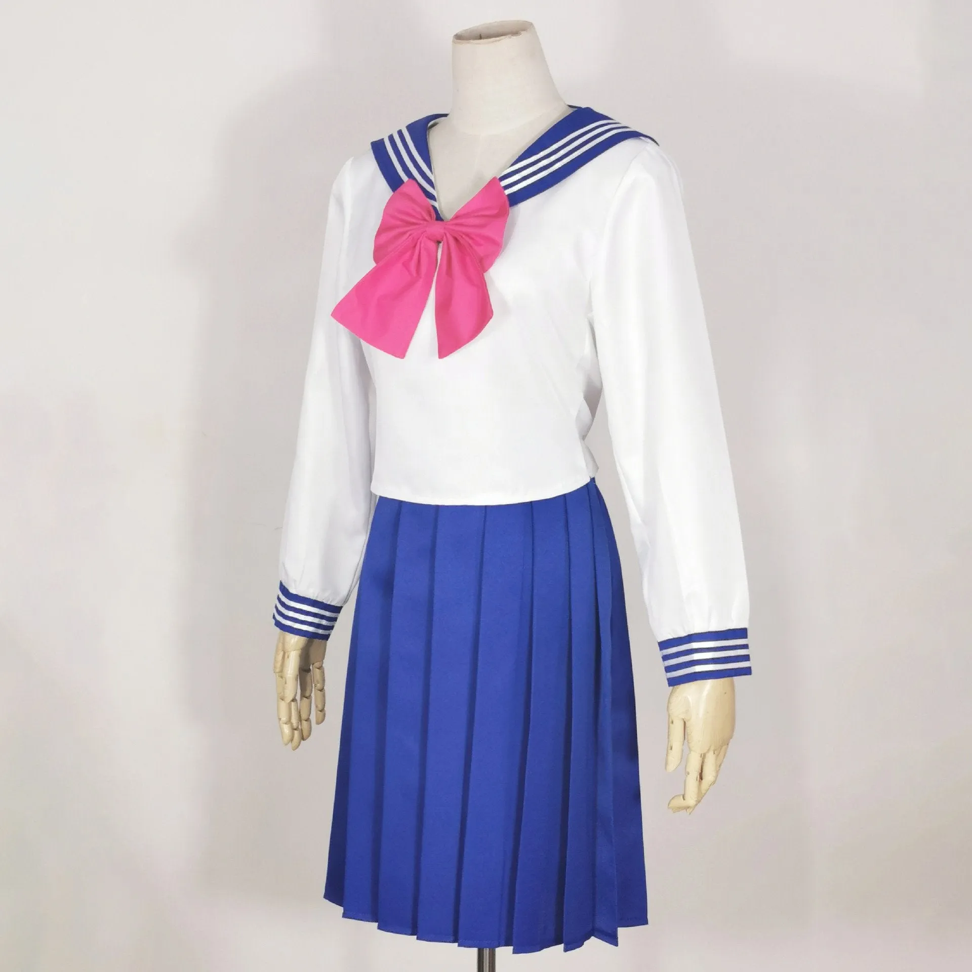 Sailor Moon Cosplay Costume School Uniform Long Sleeve