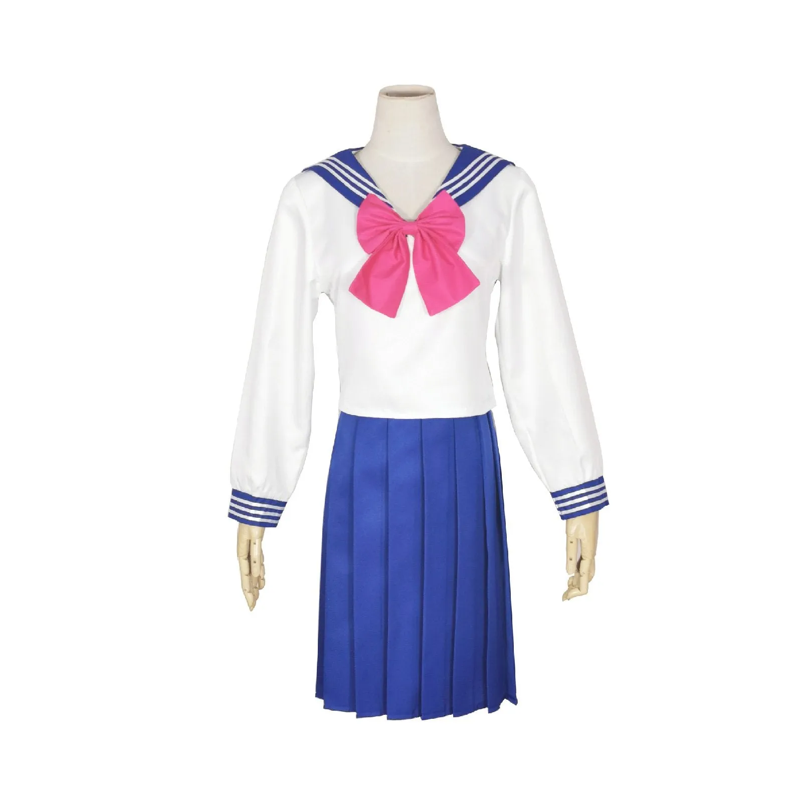 Sailor Moon Cosplay Costume School Uniform Long Sleeve