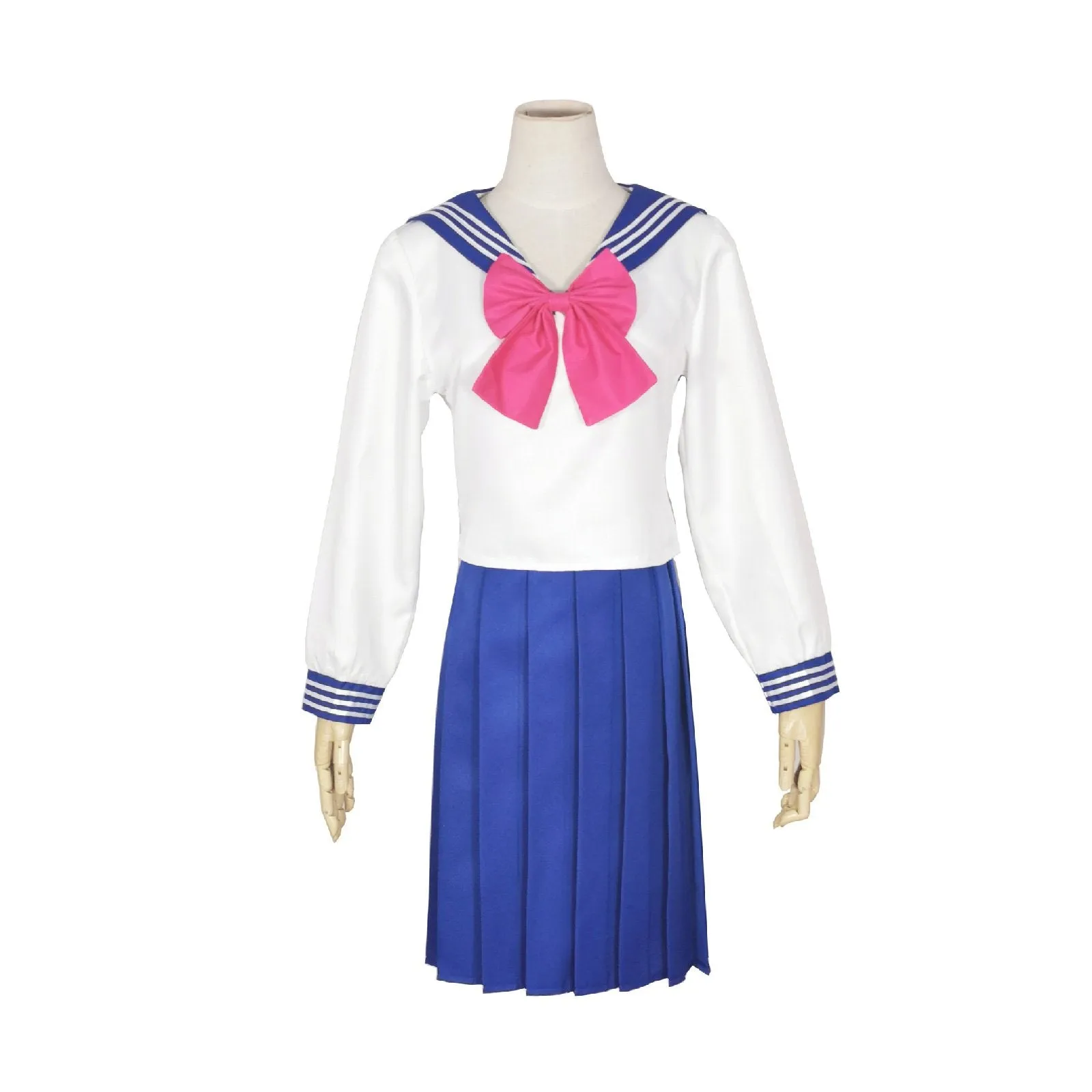 Sailor Moon Cosplay Costume School Uniform Long Sleeve