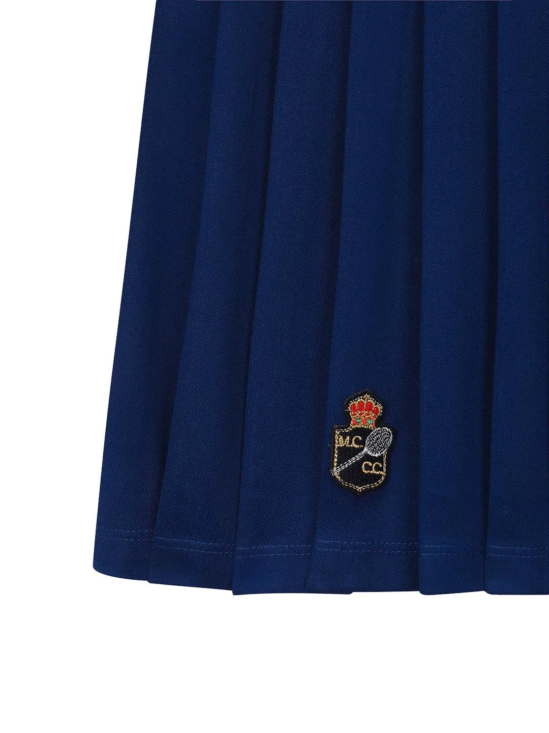 Scratch Staff Pleated Skort- Navy