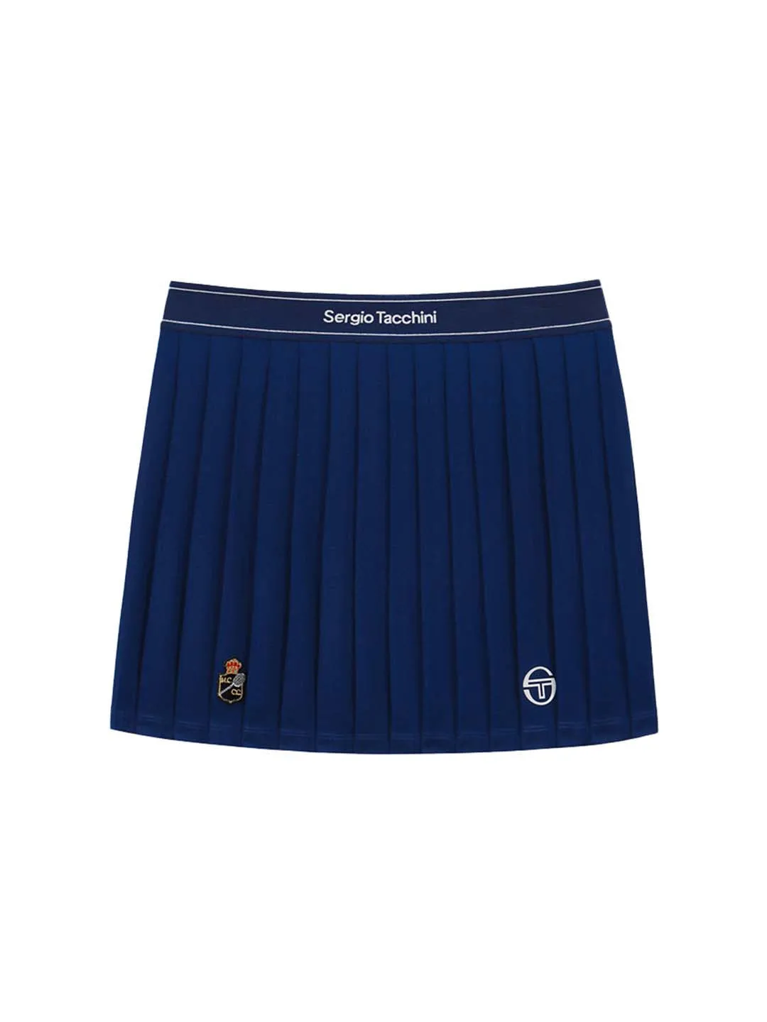 Scratch Staff Pleated Skort- Navy