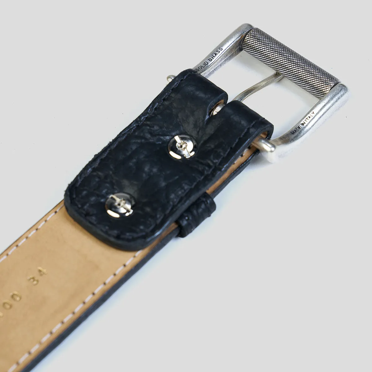 Sedona Bison Belt #100 | Black