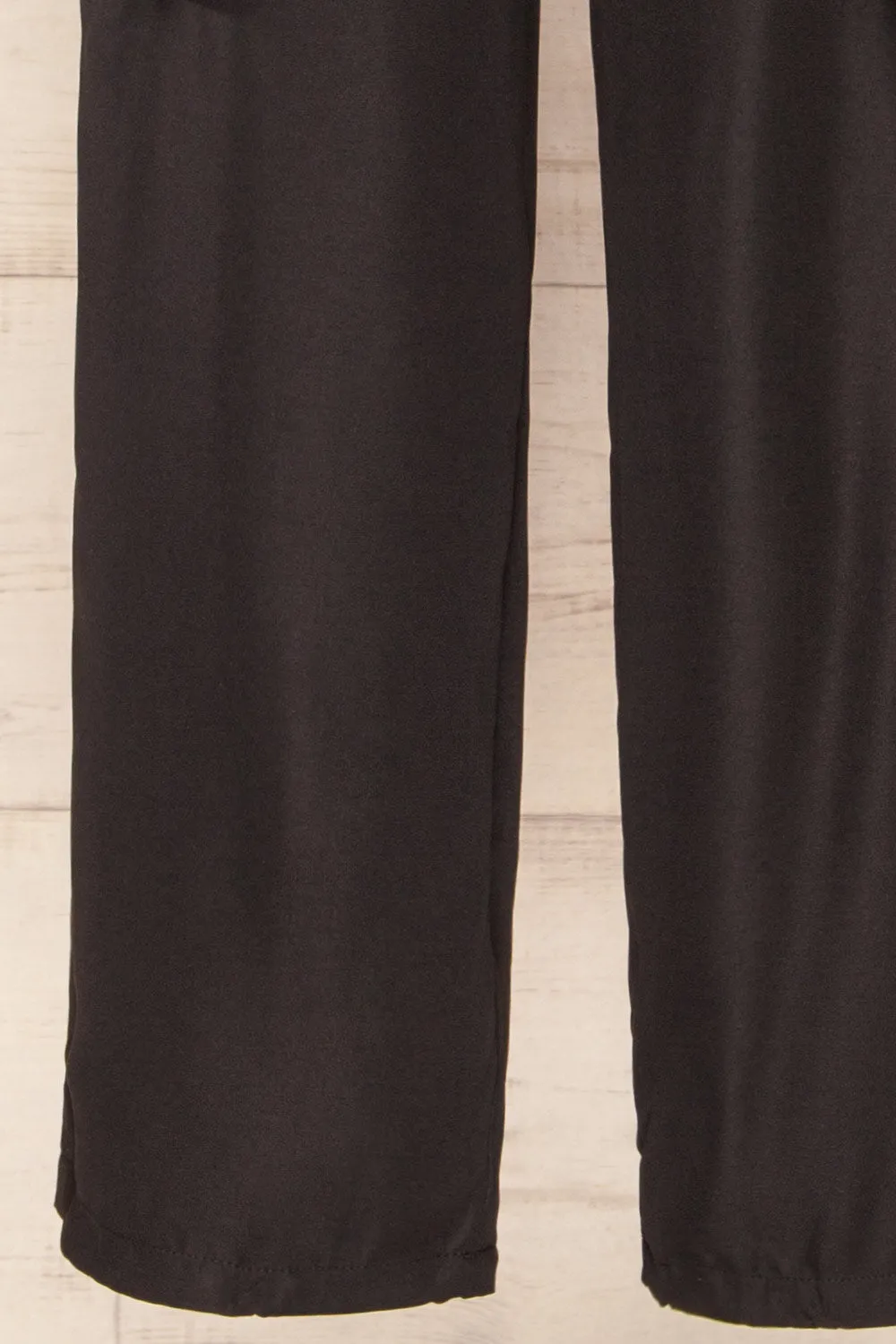 Sergiev Black | Lightweight Cargo Pants