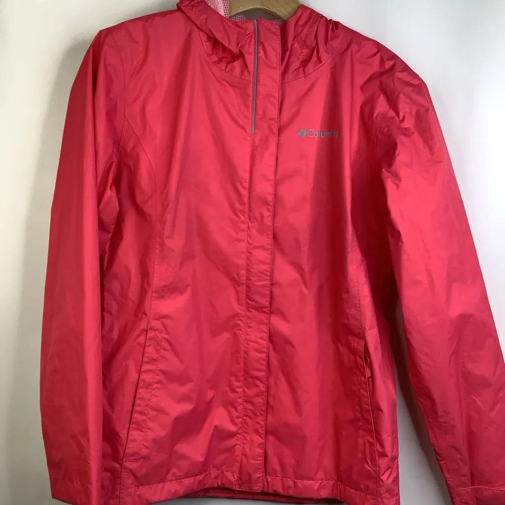 Size 14-16: Columbia Coral Mesh Lined Raincoat