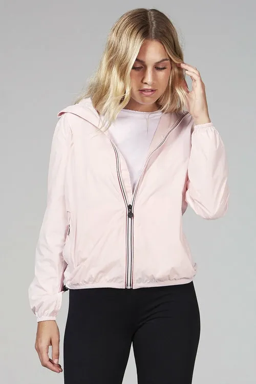 Sloane - Ballet Slipper Full Zip Packable Rain Jacket