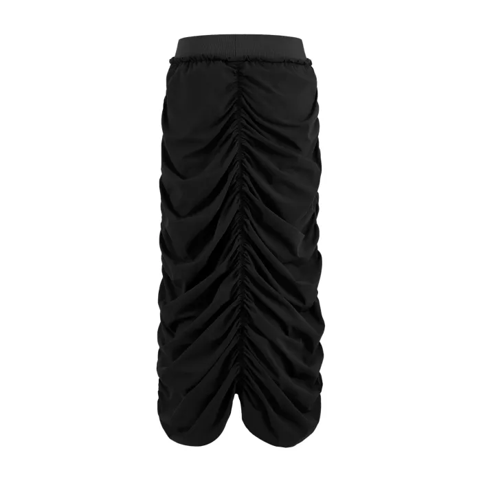 So Sweet Streetwear Women's Pleated Maxi Skirt