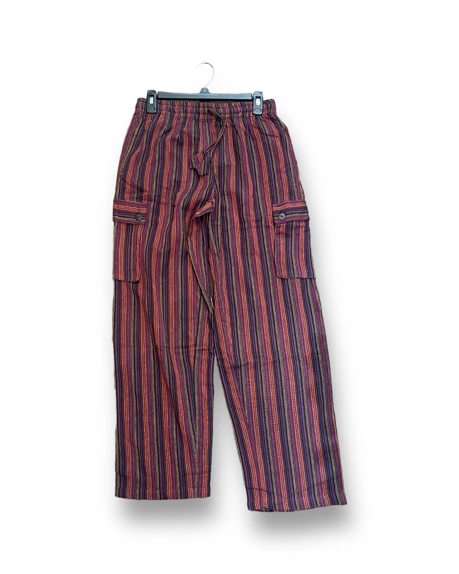 Striped Cargo Pants