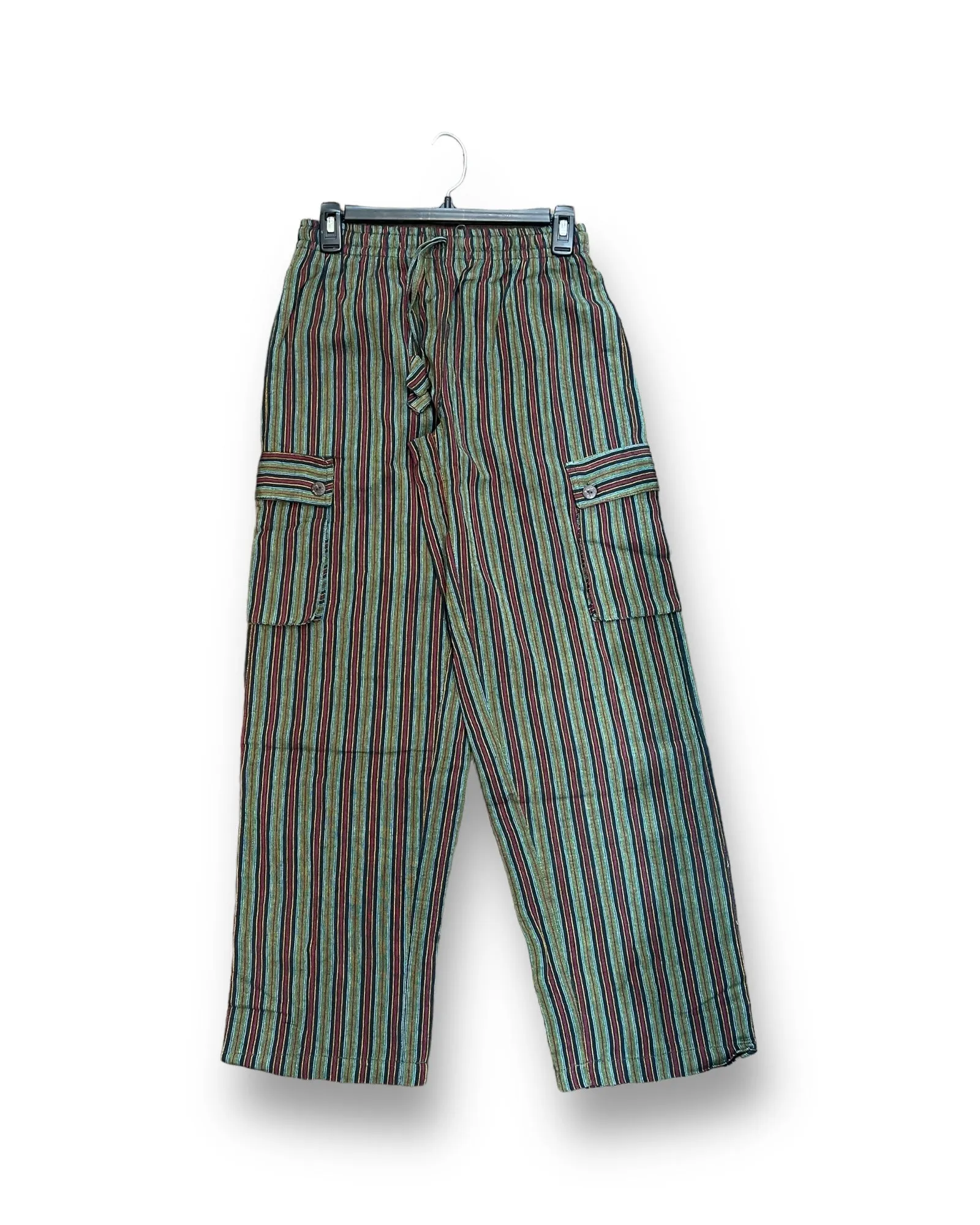 Striped Cargo Pants