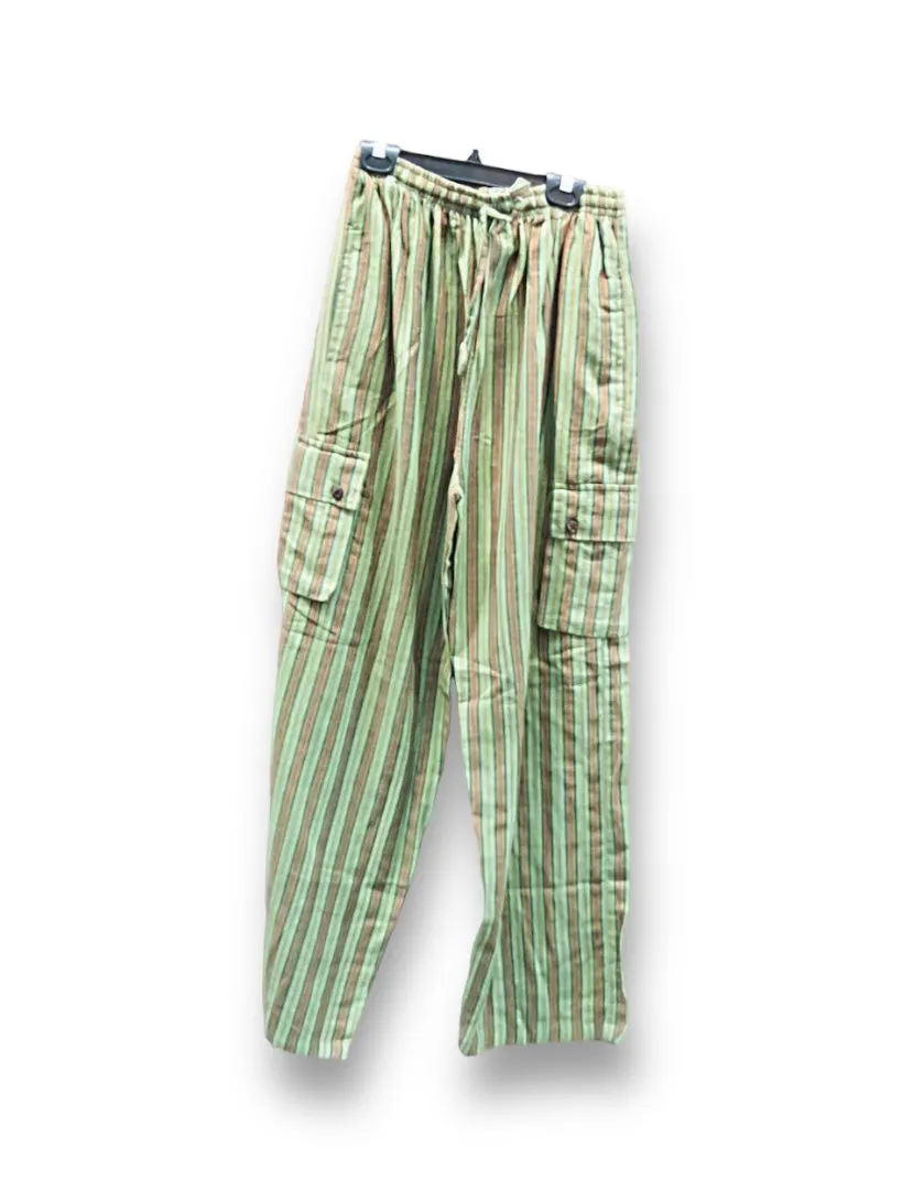 Striped Cargo Pants