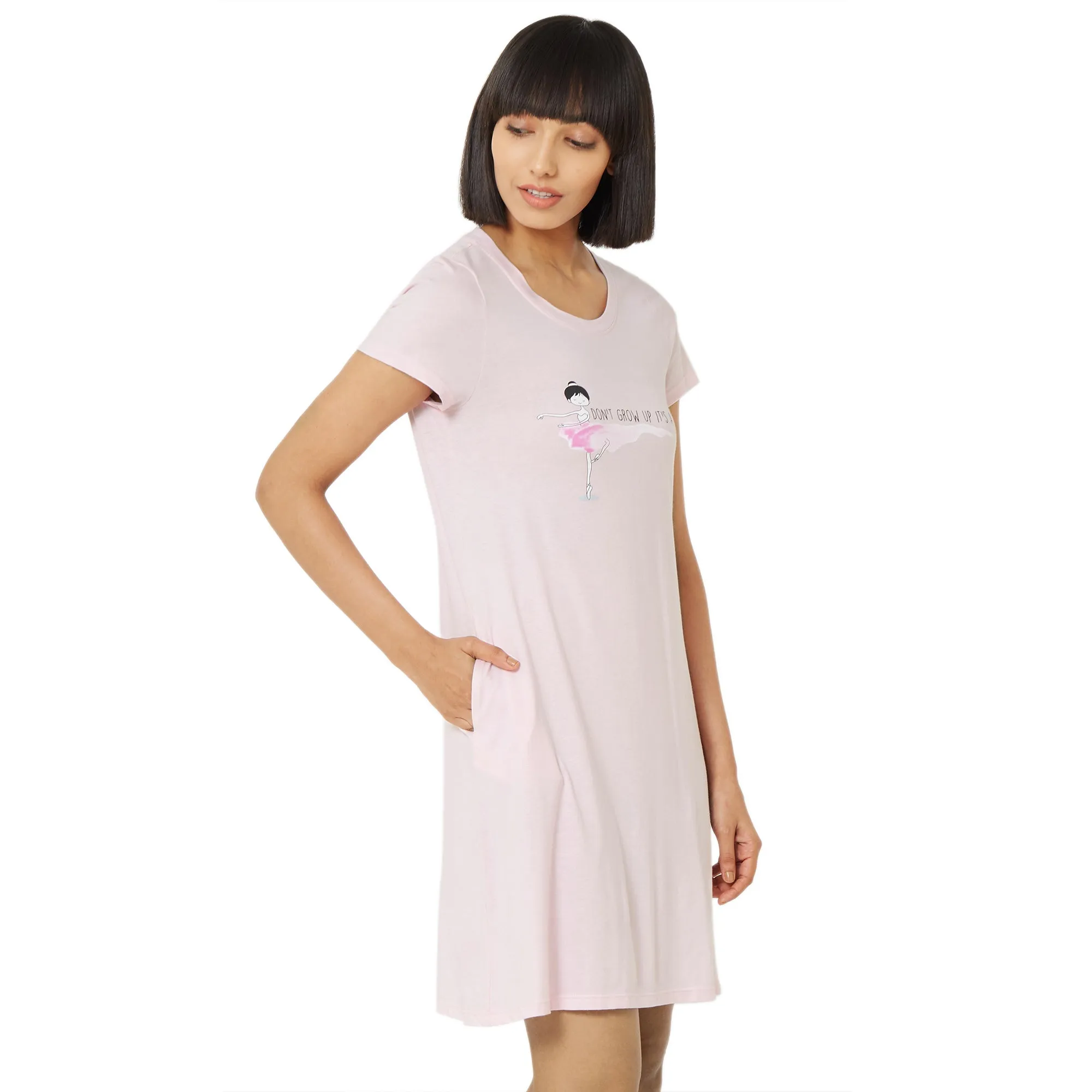 Super-Soft Cotton Modal Sleep Shirt-NT-98