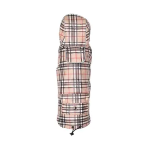 Tan Bias Plaid London Raincoat