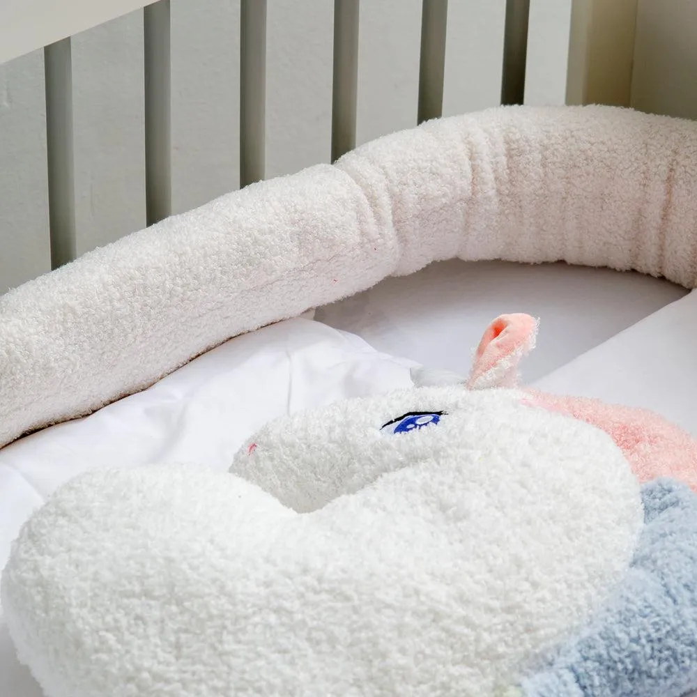 Teddy Rope Cot Bumper