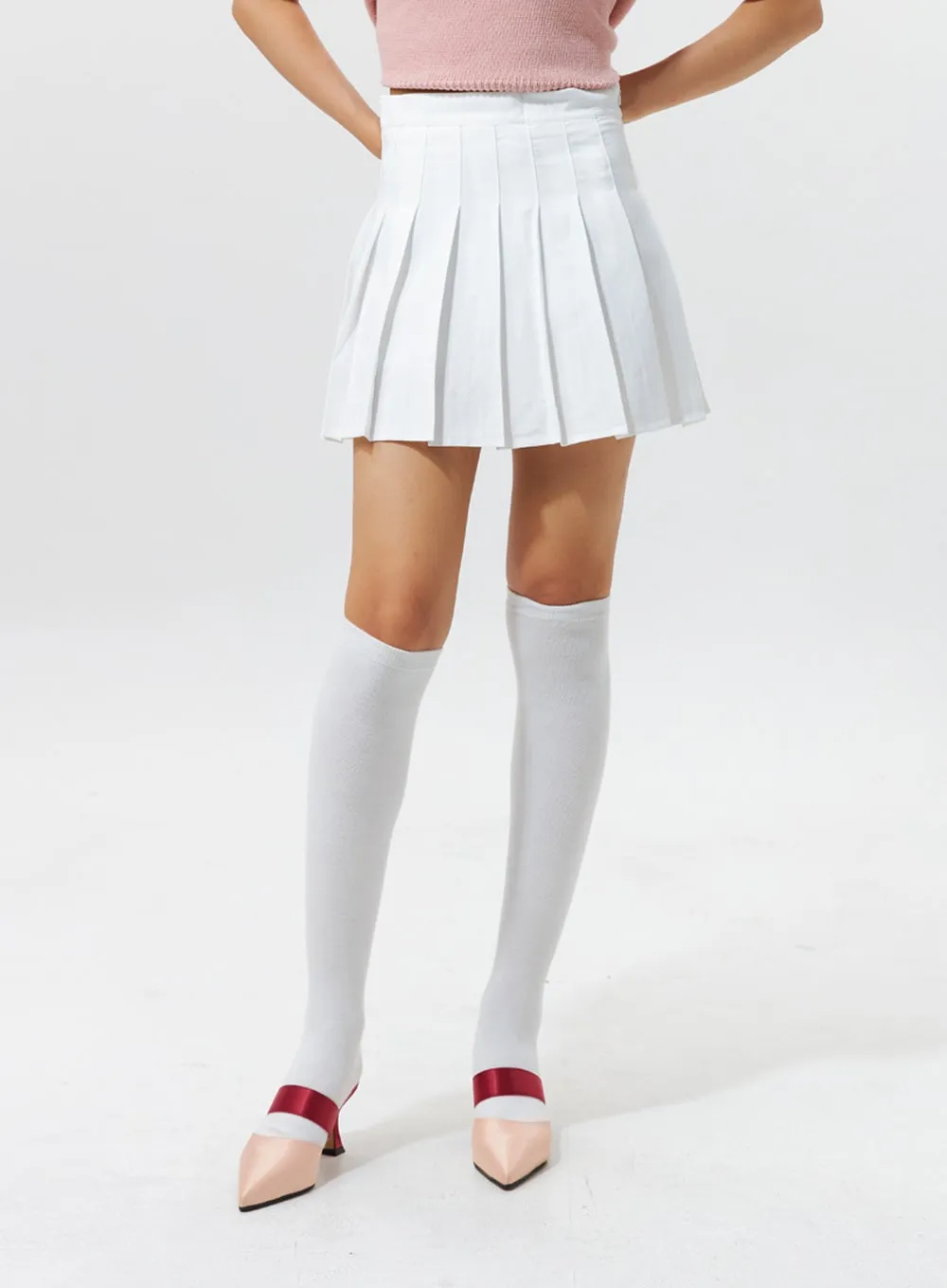 Tennis Pleated Mini Skirt IG320