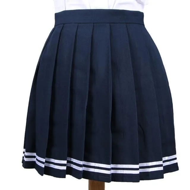 Traditional Pleated Skirt (up to 3XL)