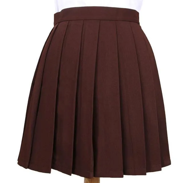 Traditional Pleated Skirt (up to 3XL)