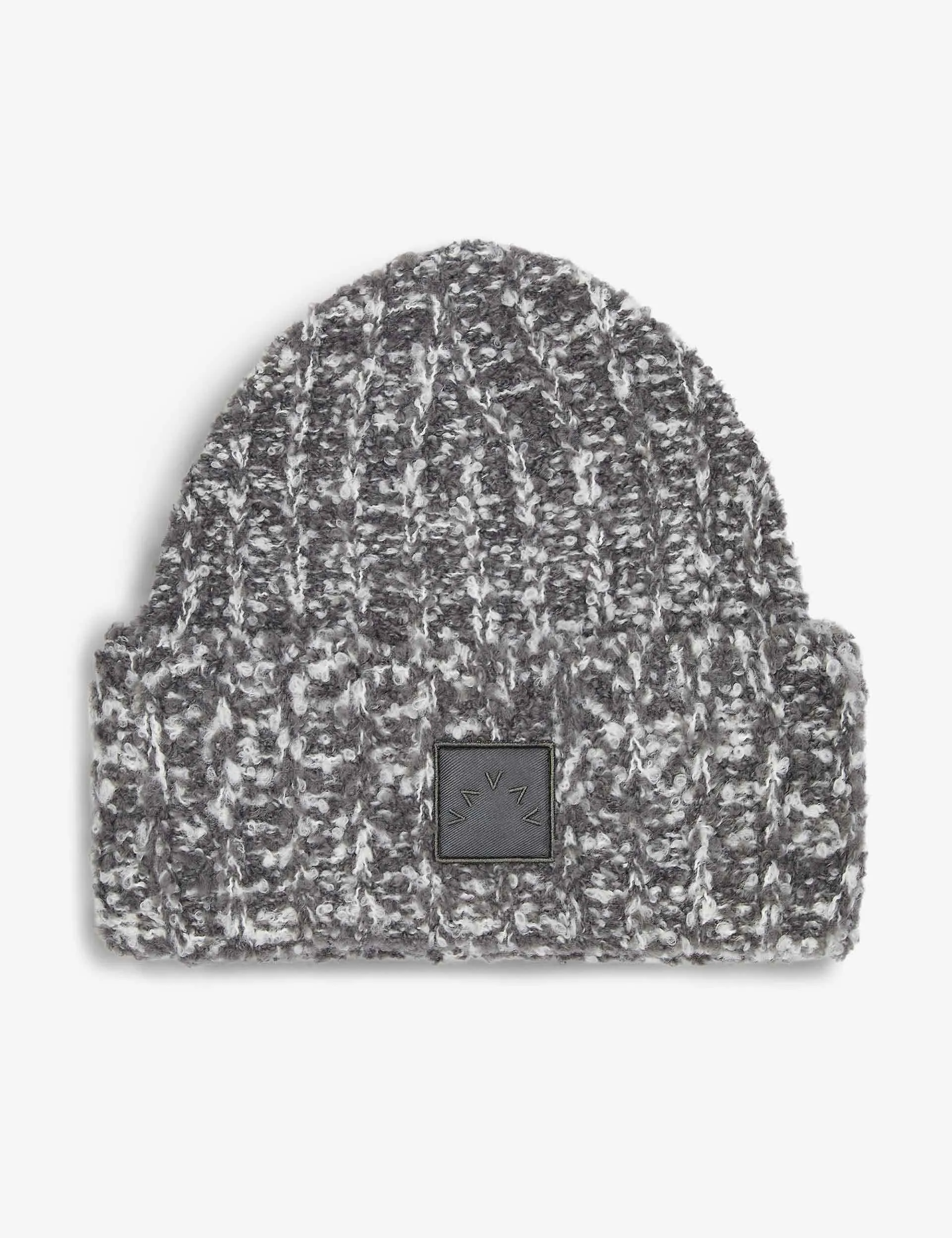 Vernon Boucle Knit Hat - Charcoal