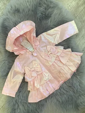 Wee Me Pink Frilly Raincoat MYD463P XMAS