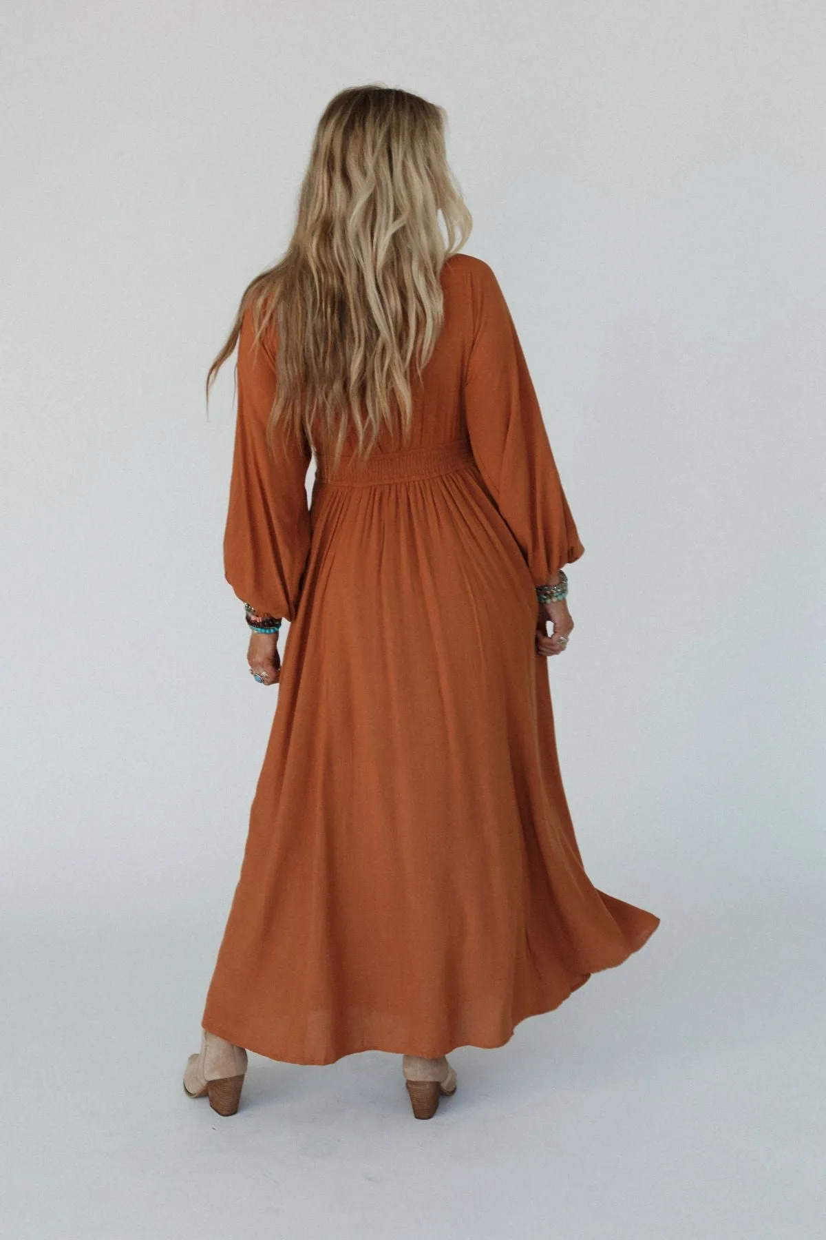 Wila Maxi Dress - Camel