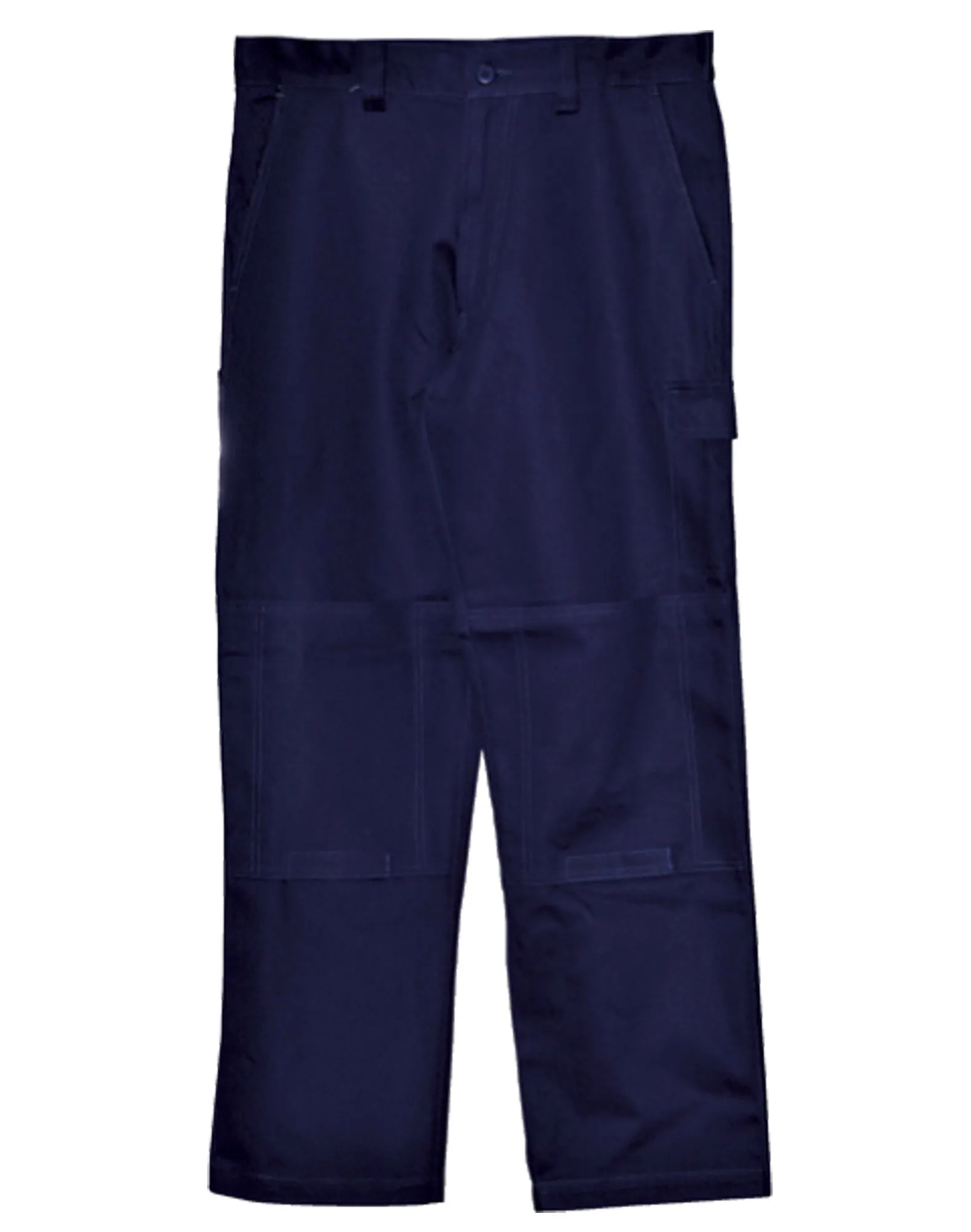 Winning Spirit Men's Cotton Drill Cargo Pants With Knee Pads (WP03)