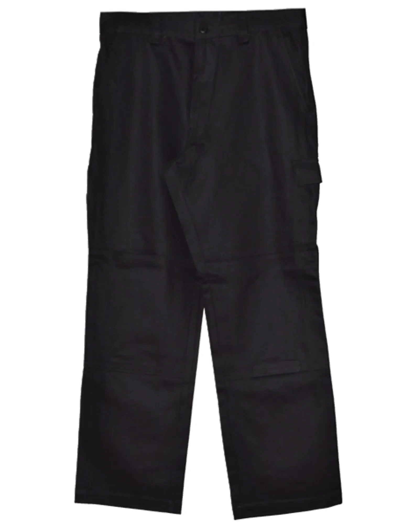 Winning Spirit Men's Cotton Drill Cargo Pants With Knee Pads (WP03)