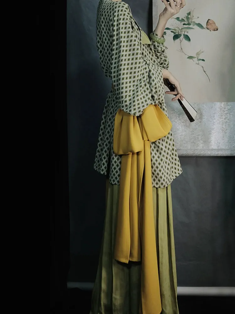 Wizard of Oz 绿野仙踪 Chiffon Modernized Tang Hanfu