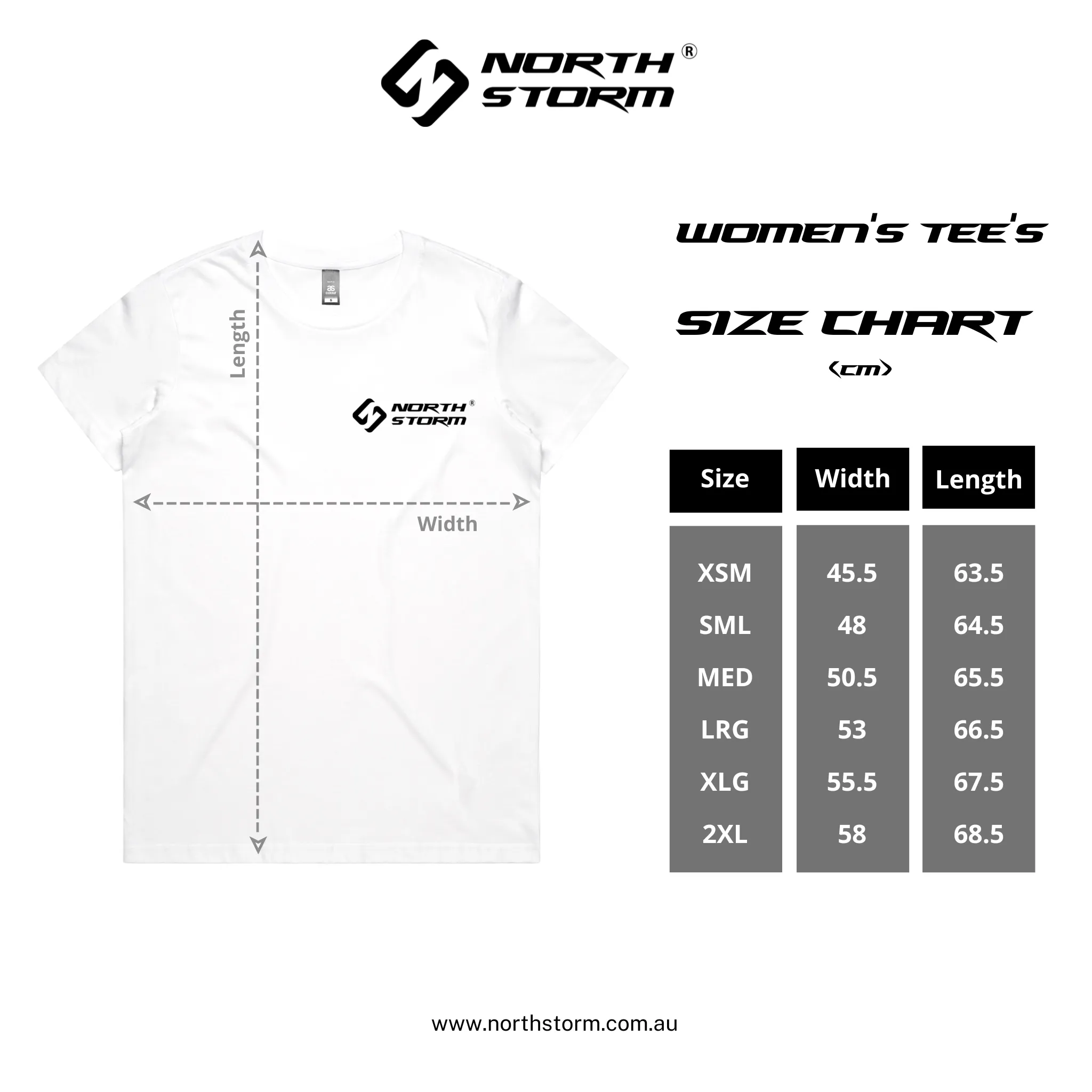 Women's North Storm® Fresh White Tee