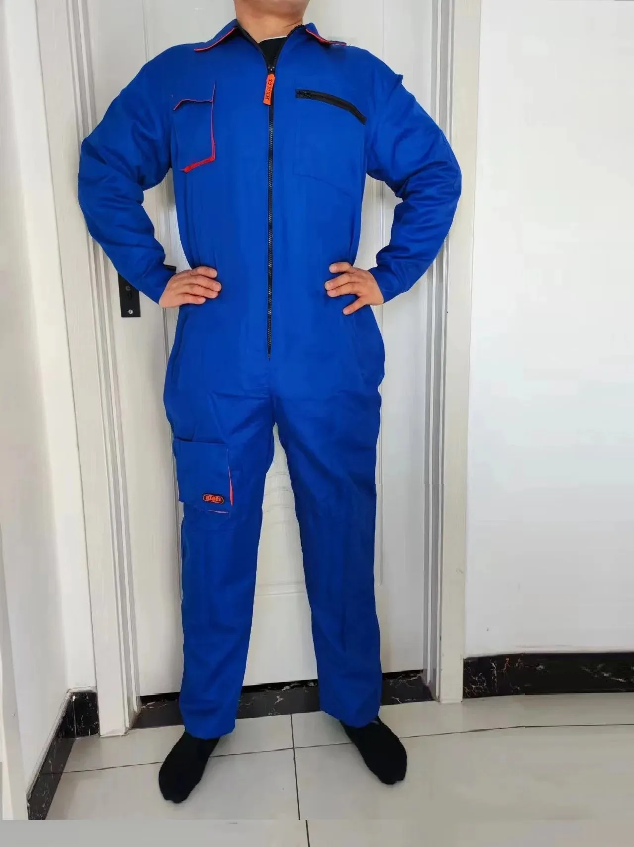 Work Overall Uniform Men Women Working Coveralls Welding Suit Car Repair Workshop Mechanical Uniform Work Clothes Warehouse Suit