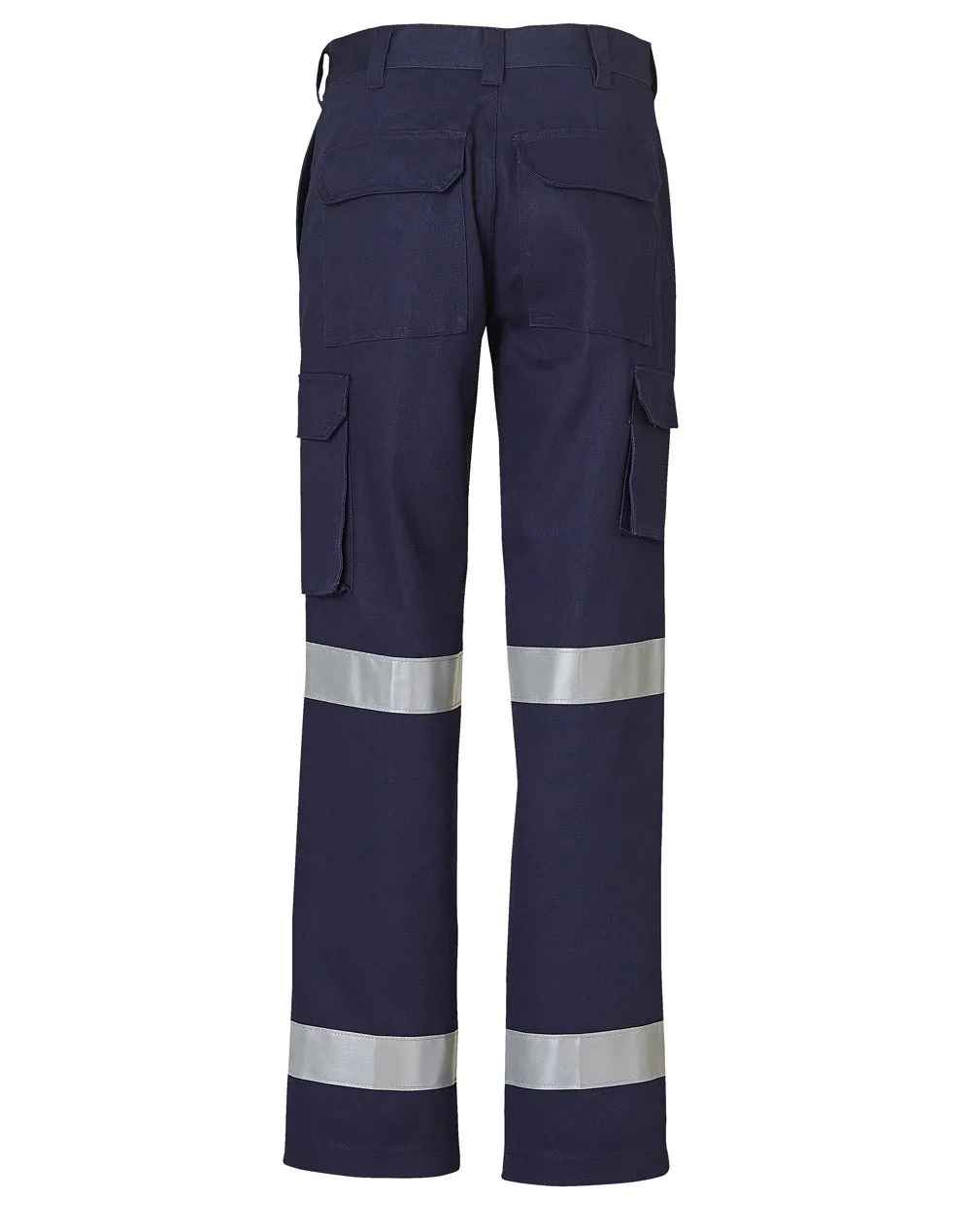 WP15HV Ladies' Heavy Cotton Drill Cargo Pants With Bio-motion 3m Tapes