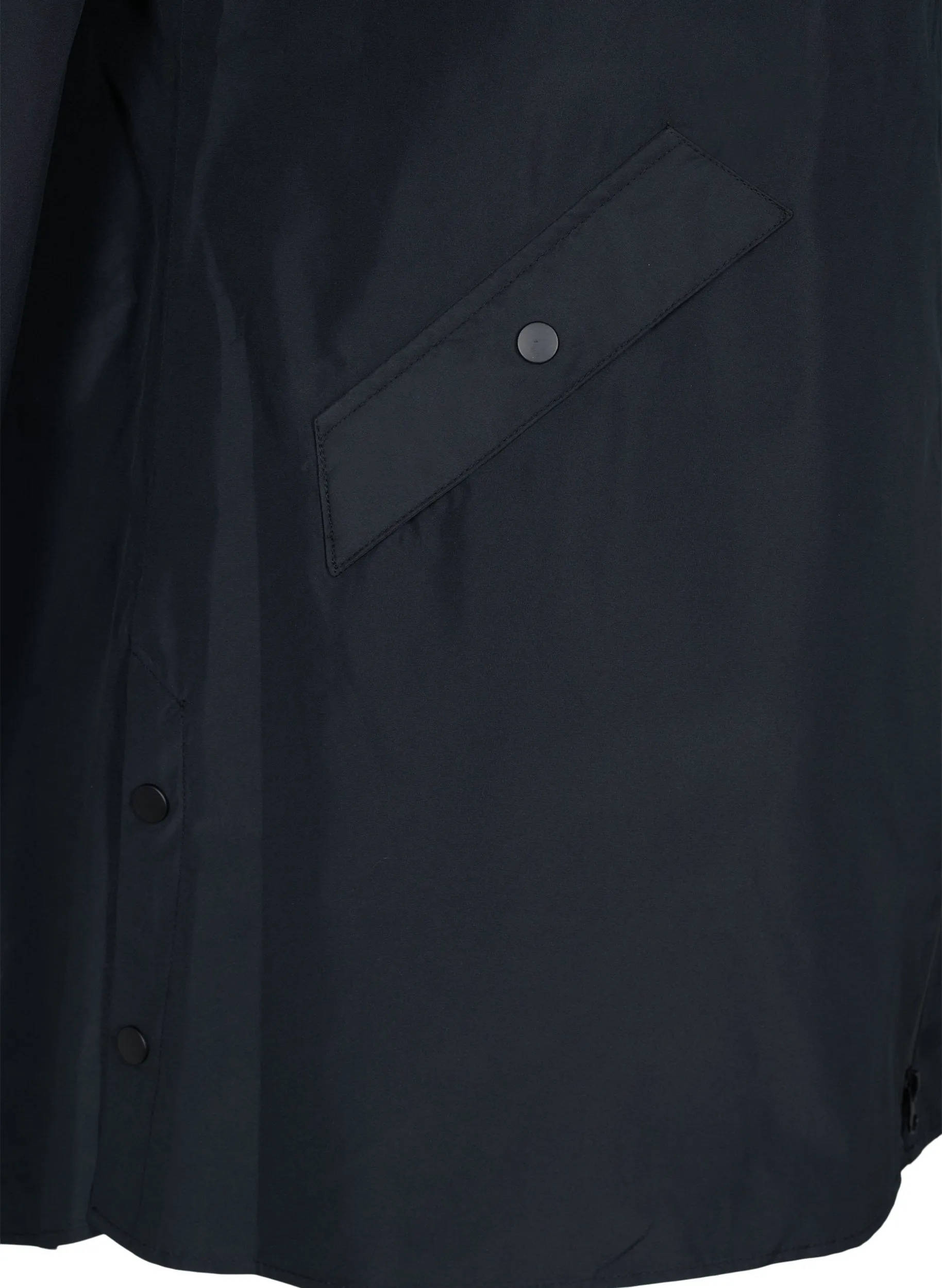 Zizzi Klara Raincoat in Black